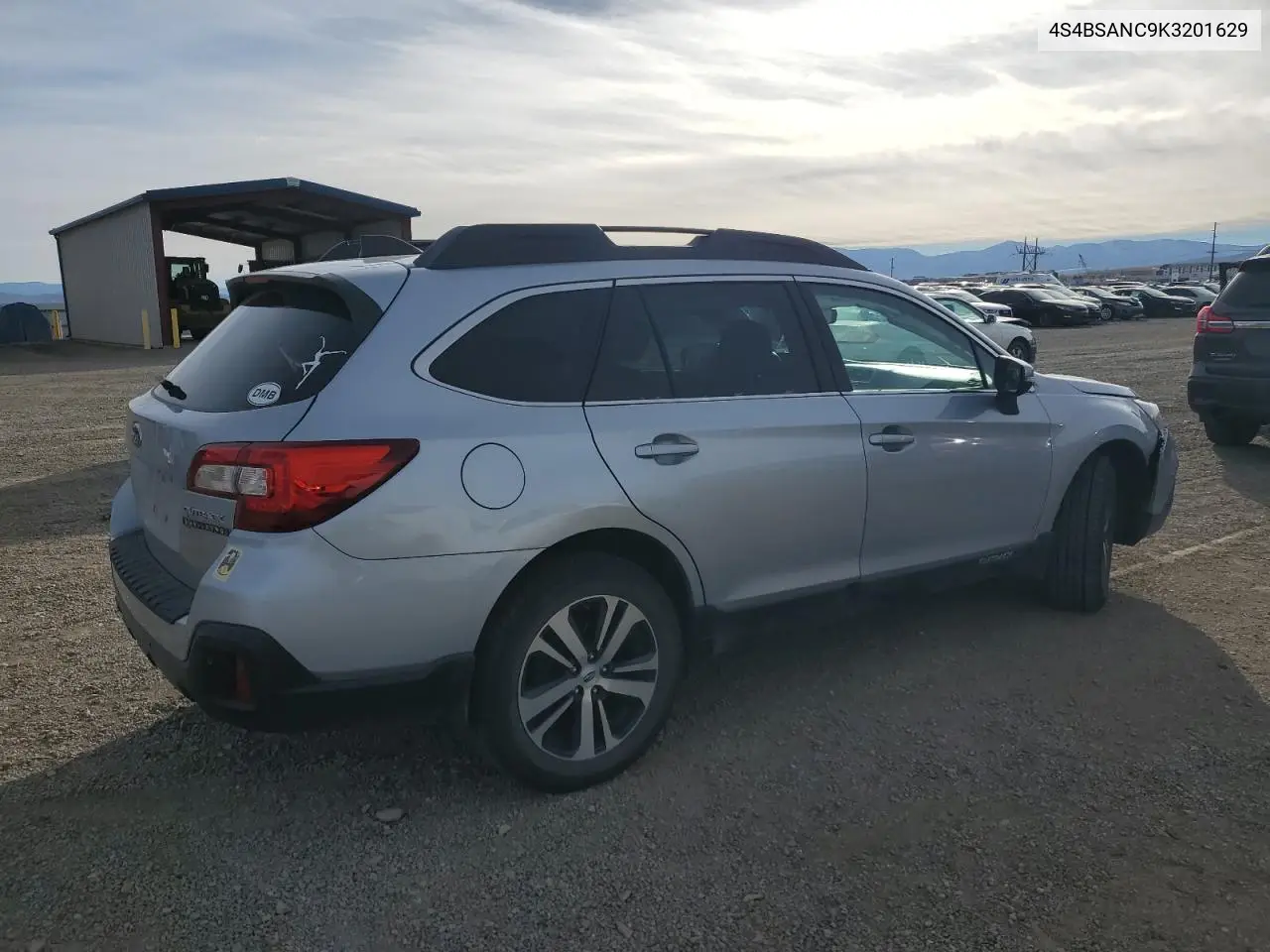 4S4BSANC9K3201629 2019 Subaru Outback 2.5I Limited