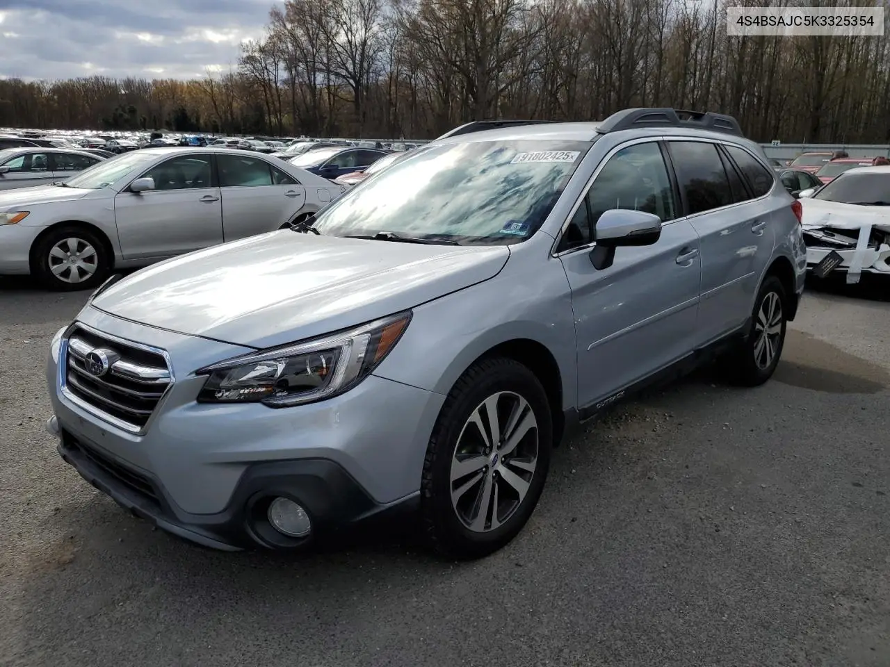 4S4BSAJC5K3325354 2019 Subaru Outback 2.5I Limited