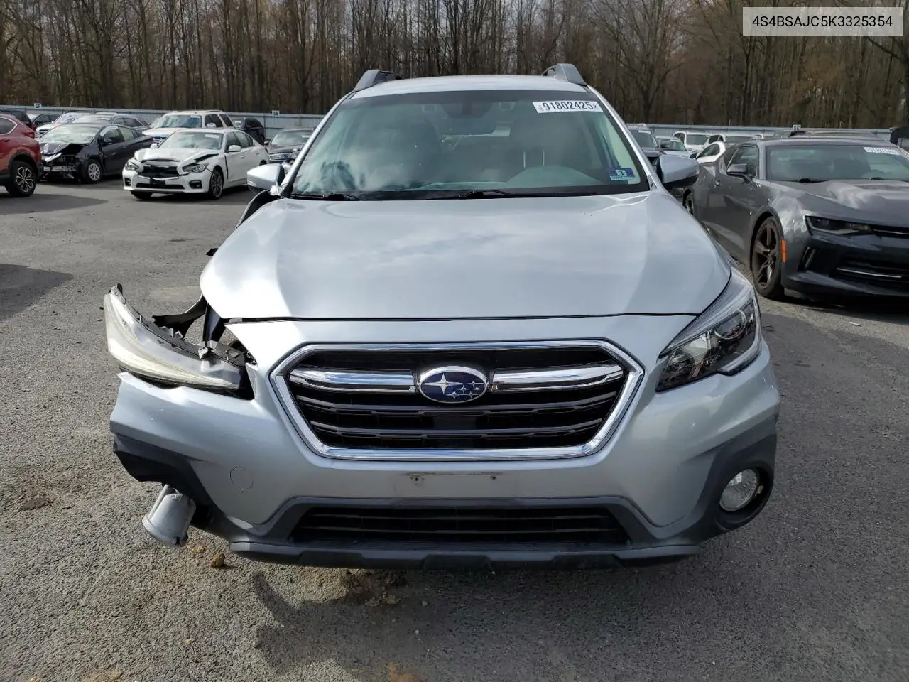 4S4BSAJC5K3325354 2019 Subaru Outback 2.5I Limited