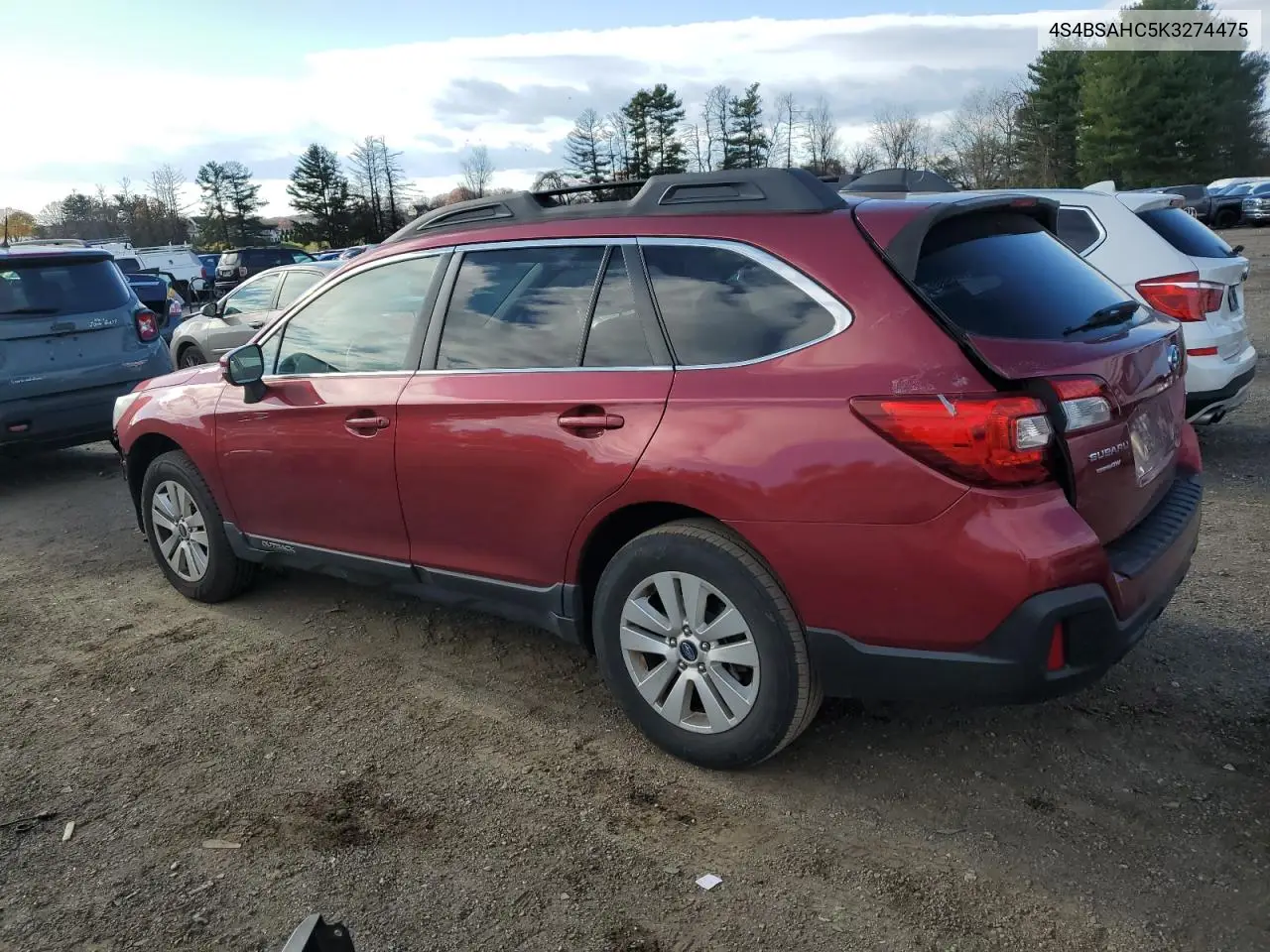 4S4BSAHC5K3274475 2019 Subaru Outback 2.5I Premium