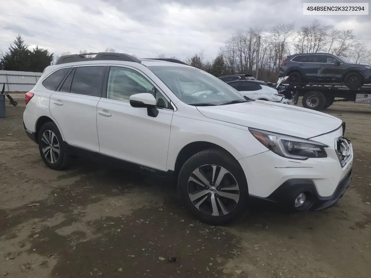 4S4BSENC2K3273294 2019 Subaru Outback 3.6R Limited