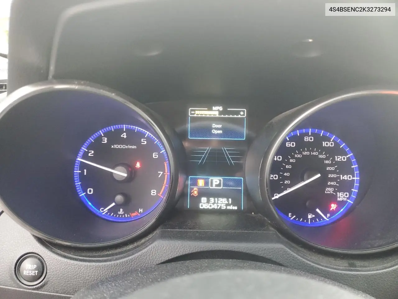 4S4BSENC2K3273294 2019 Subaru Outback 3.6R Limited