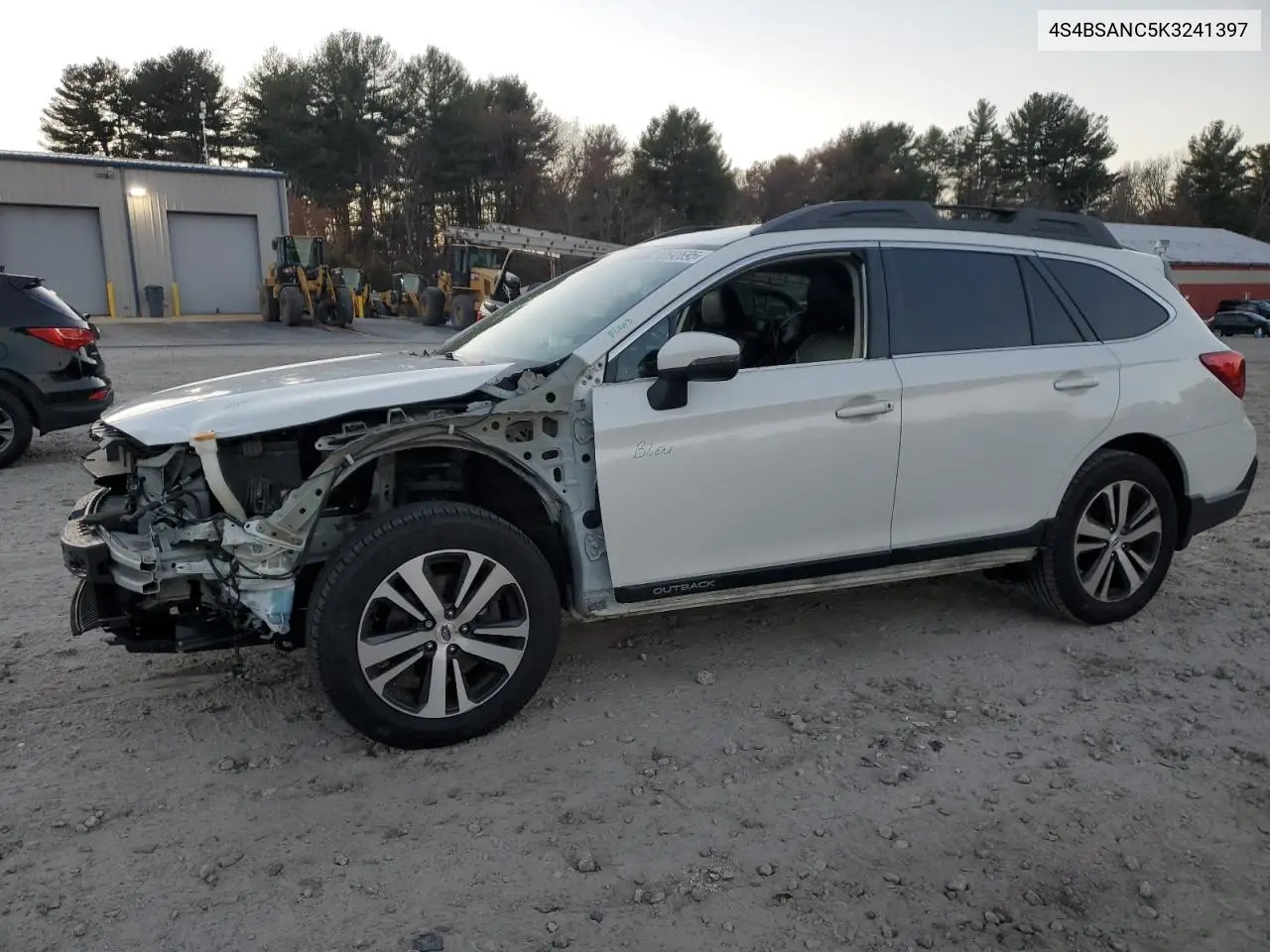 4S4BSANC5K3241397 2019 Subaru Outback 2.5I Limited
