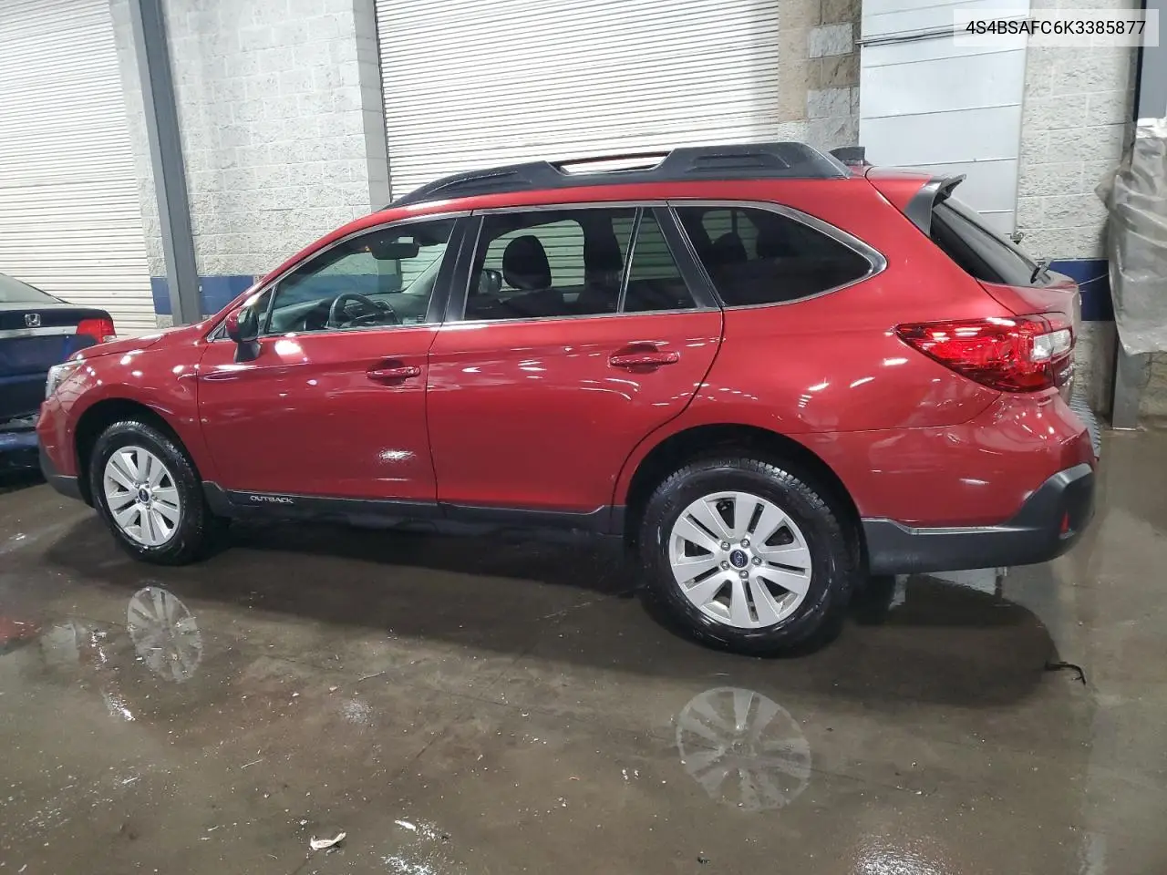 4S4BSAFC6K3385877 2019 Subaru Outback 2.5I Premium