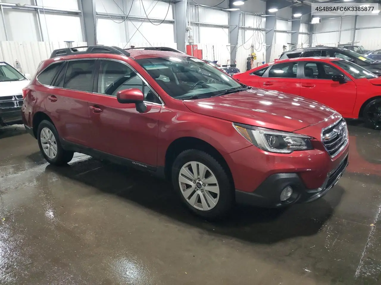 4S4BSAFC6K3385877 2019 Subaru Outback 2.5I Premium