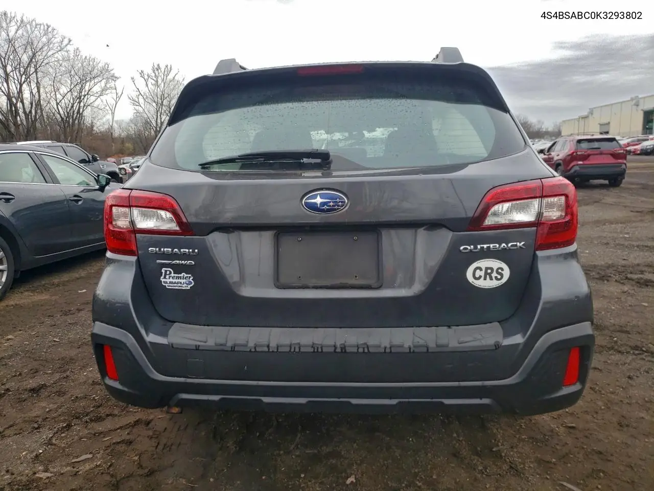 4S4BSABC0K3293802 2019 Subaru Outback 2.5I