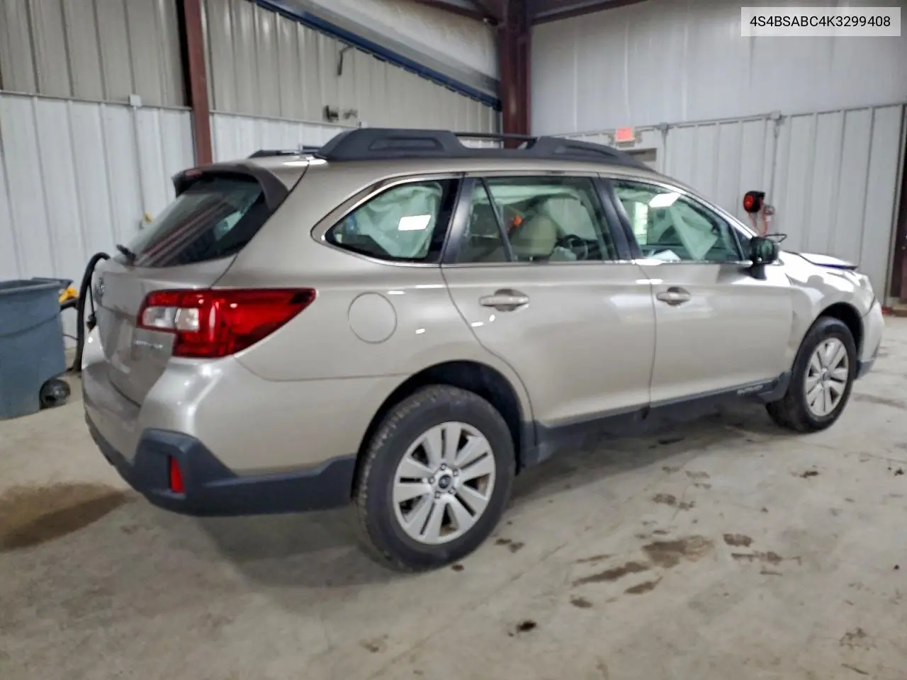 4S4BSABC4K3299408 2019 Subaru Outback 2.5I