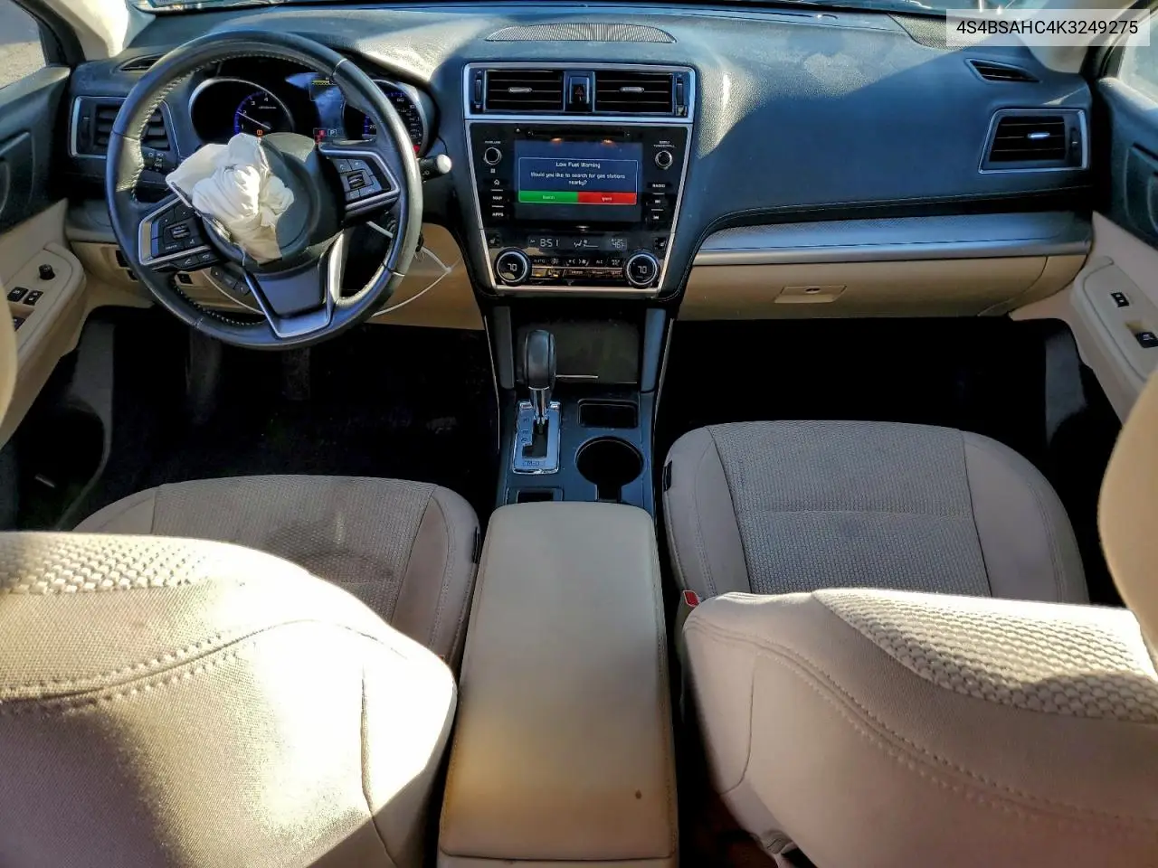 4S4BSAHC4K3249275 2019 Subaru Outback 2.5I Premium