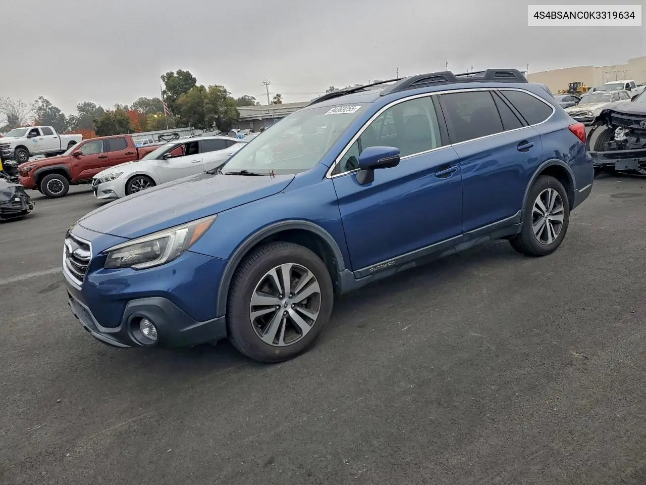 4S4BSANC0K3319634 2019 Subaru Outback 2.5I Limited