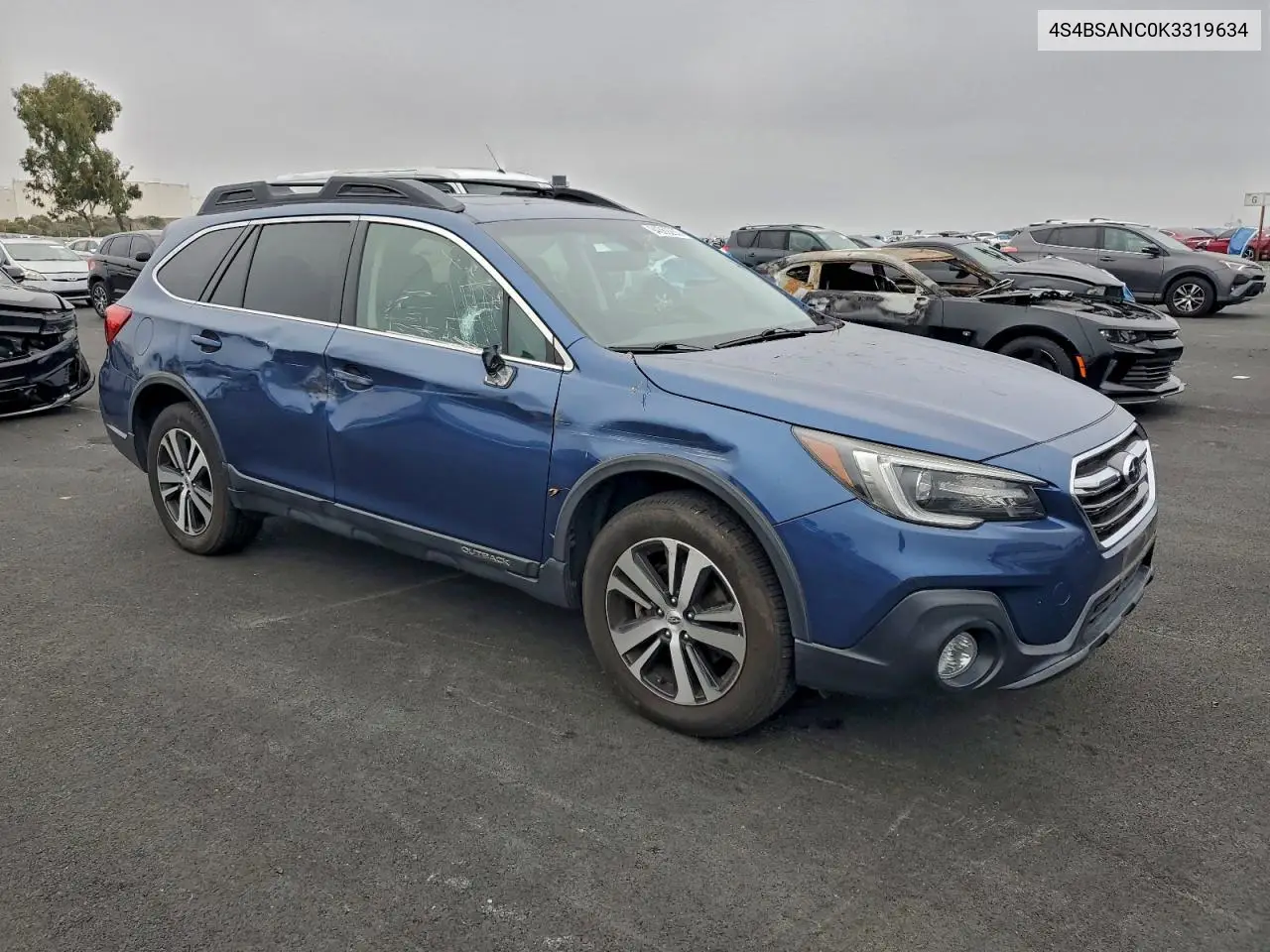 4S4BSANC0K3319634 2019 Subaru Outback 2.5I Limited