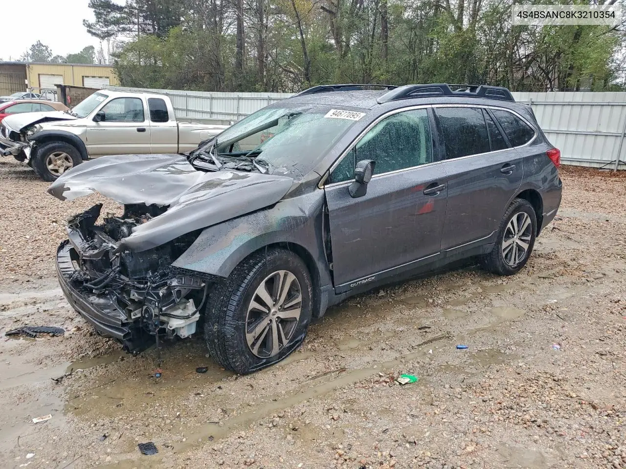 4S4BSANC8K3210354 2019 Subaru Outback 2.5I Limited