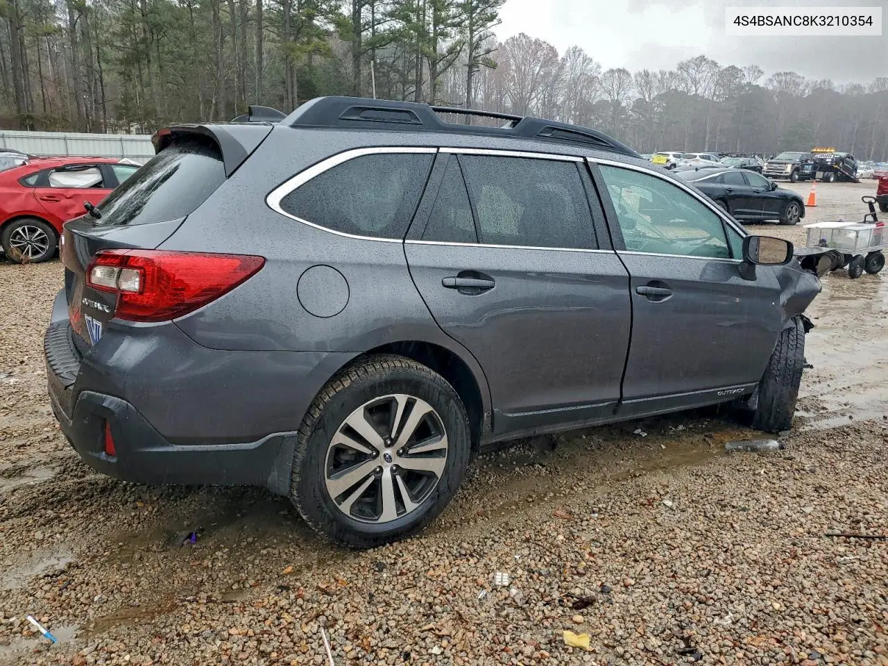4S4BSANC8K3210354 2019 Subaru Outback 2.5I Limited