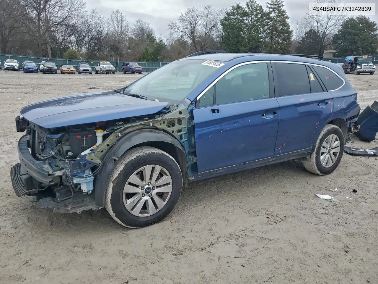 4S4BSAFC7K3242839 2019 Subaru Outback 2.5I Premium