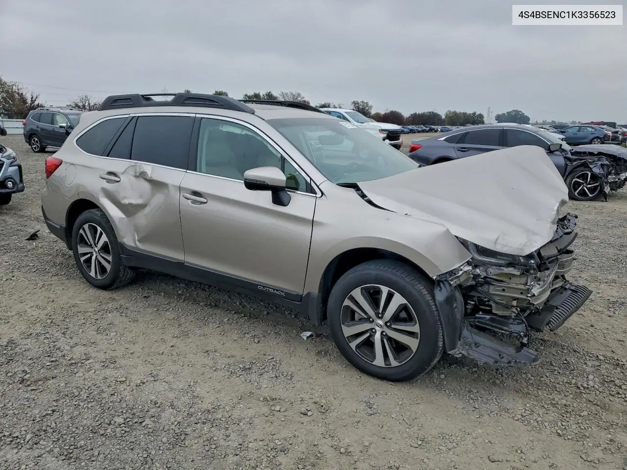 4S4BSENC1K3356523 2019 Subaru Outback 3.6R Limited