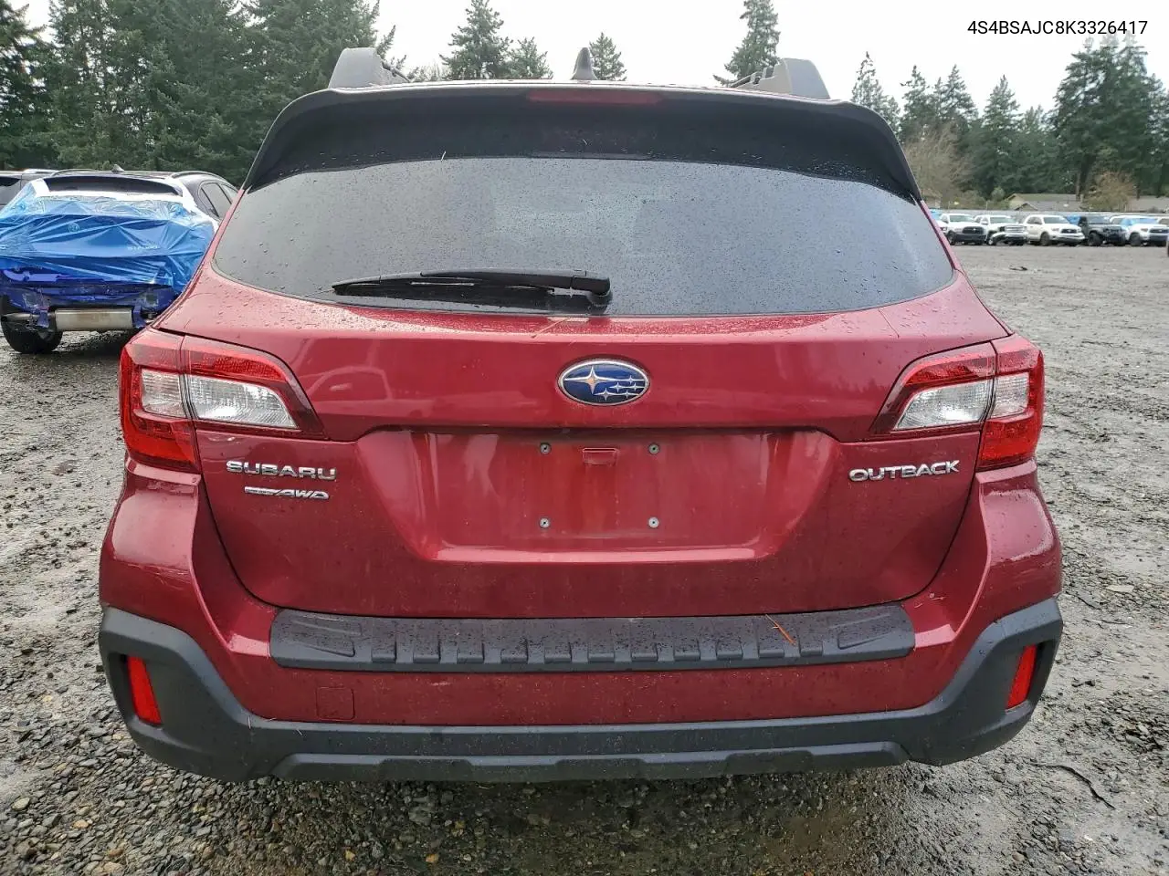 4S4BSAJC8K3326417 2019 Subaru Outback 2.5I Limited