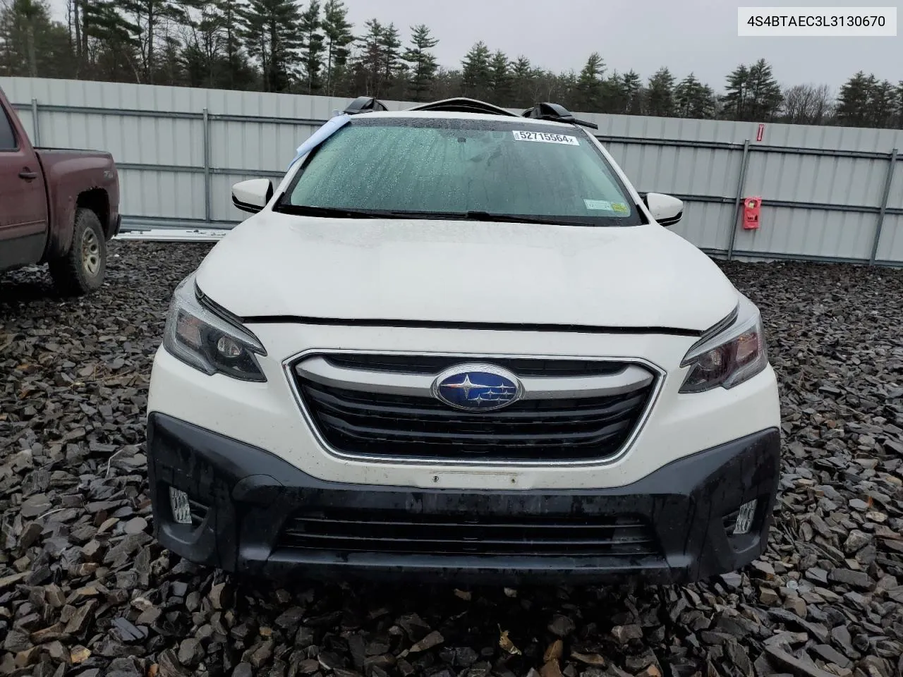 4S4BTAEC3L3130670 2020 Subaru Outback Premium