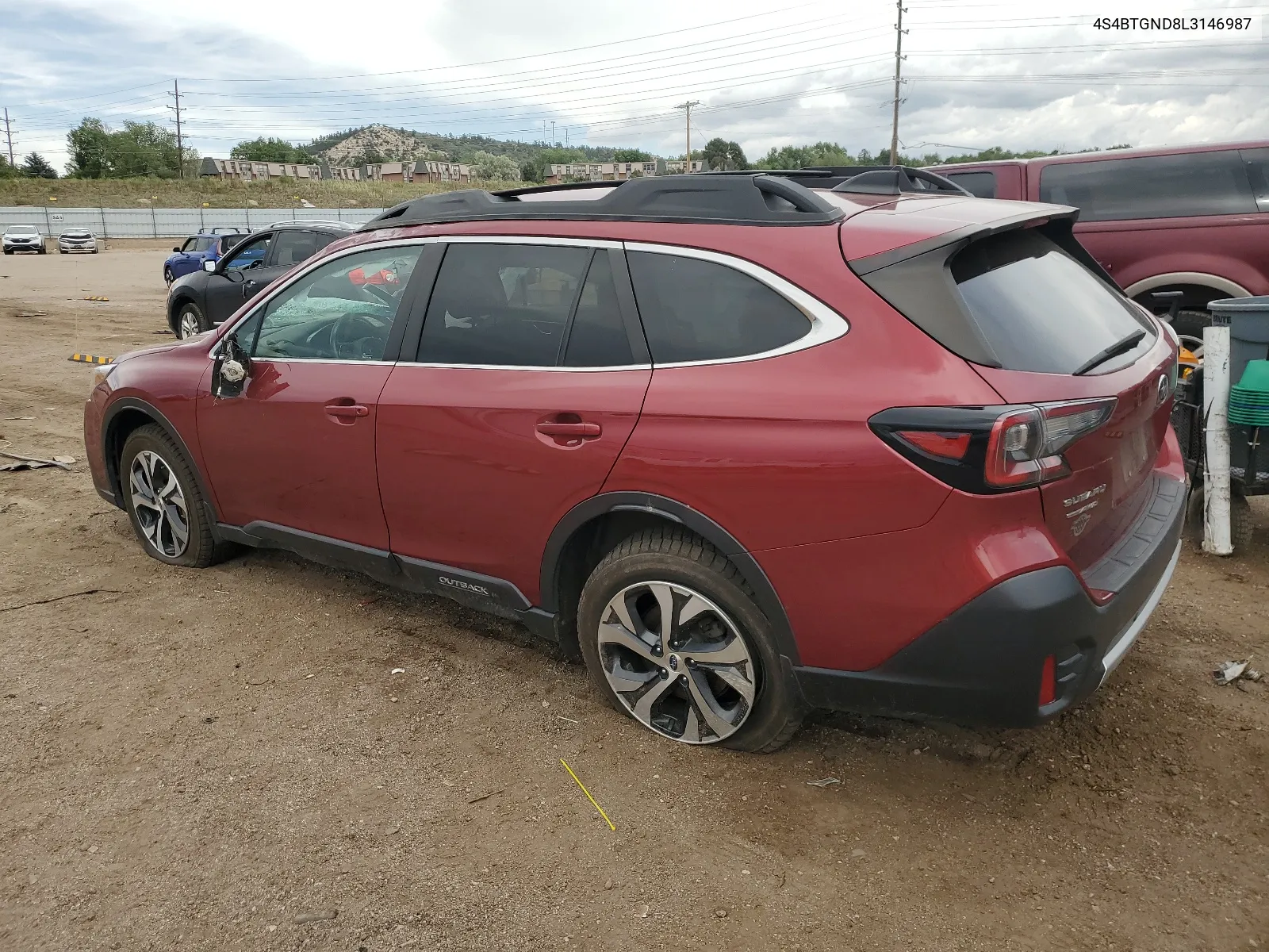 2020 Subaru Outback Limited Xt VIN: 4S4BTGND8L3146987 Lot: 59885174