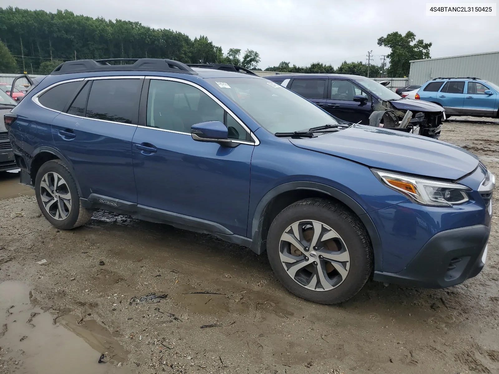 2020 Subaru Outback Limited VIN: 4S4BTANC2L3150425 Lot: 62047764