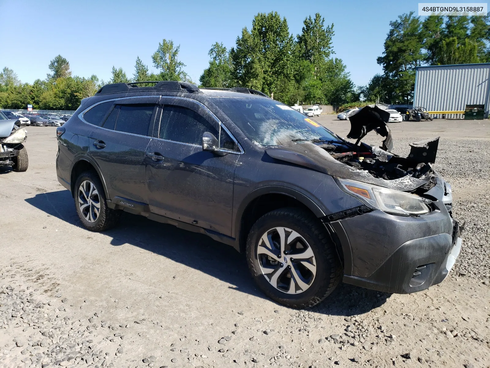 2020 Subaru Outback Limited Xt VIN: 4S4BTGND9L3158887 Lot: 62273214