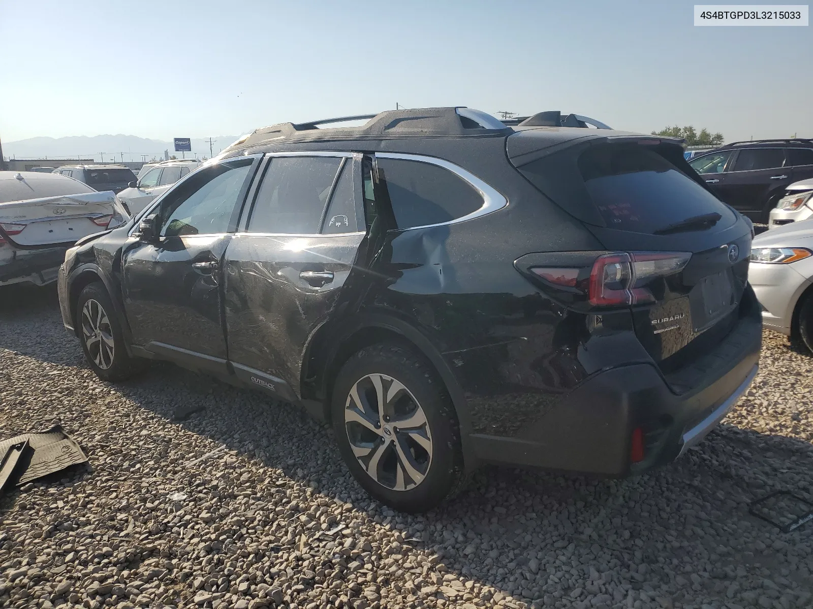 2020 Subaru Outback Touring Ldl VIN: 4S4BTGPD3L3215033 Lot: 62940024