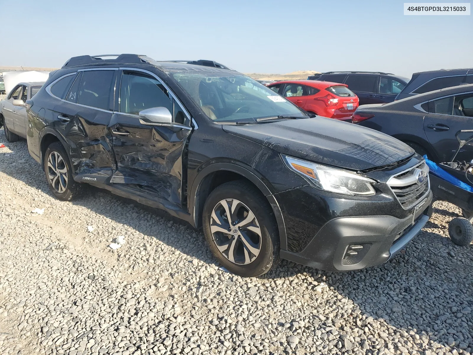 2020 Subaru Outback Touring Ldl VIN: 4S4BTGPD3L3215033 Lot: 62940024