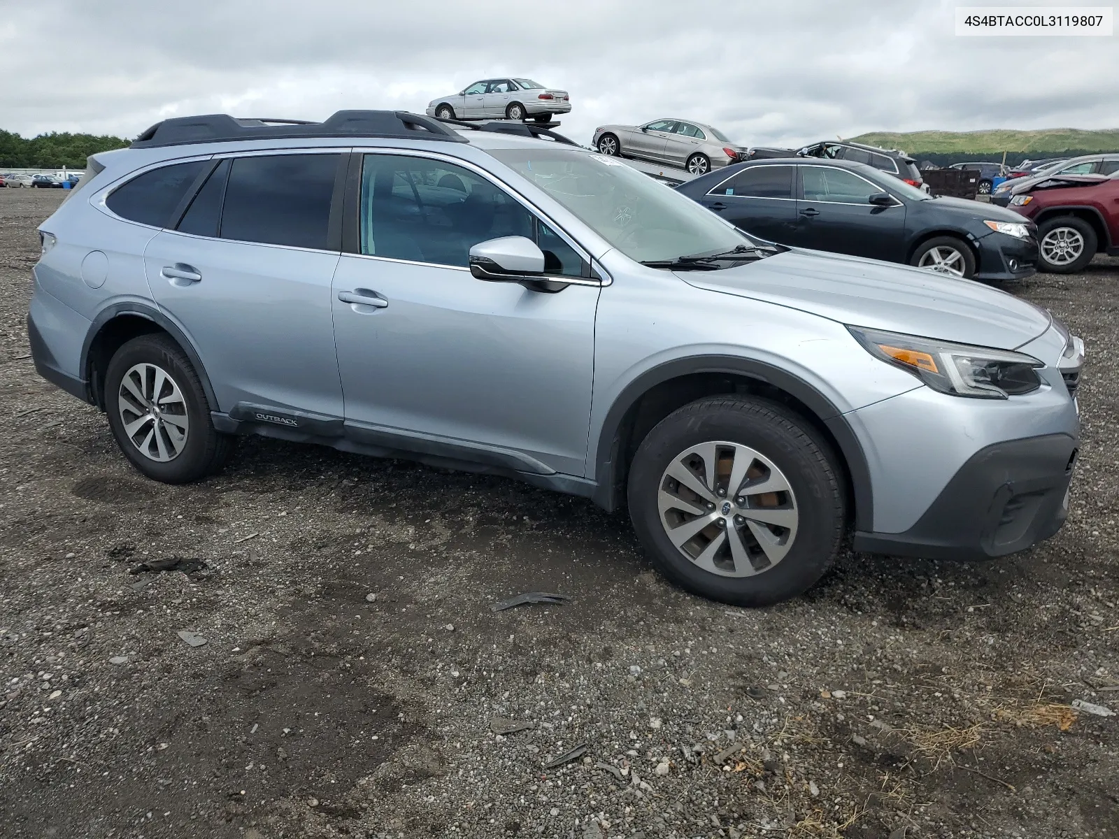 2020 Subaru Outback Premium VIN: 4S4BTACC0L3119807 Lot: 64442574