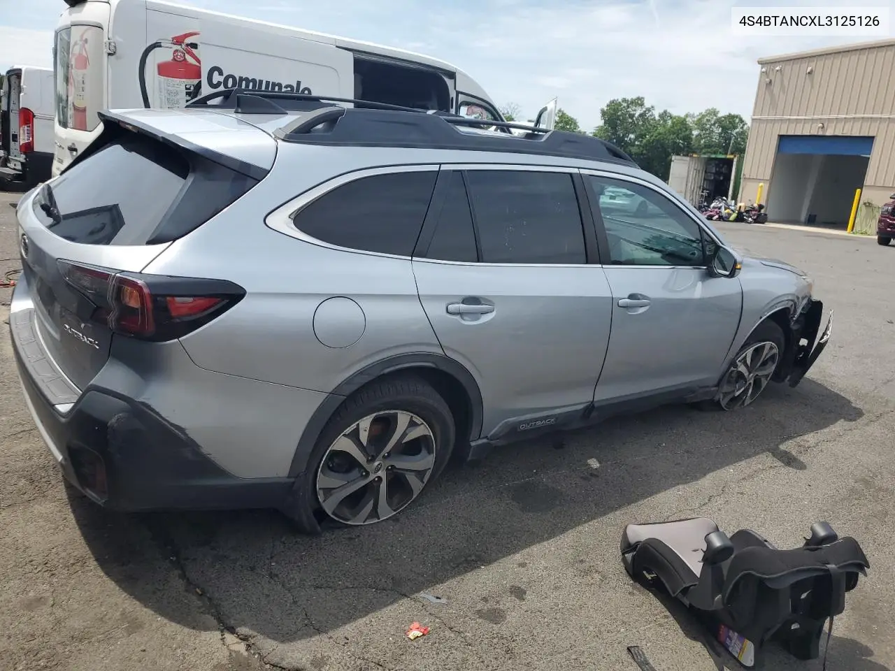 4S4BTANCXL3125126 2020 Subaru Outback Limited