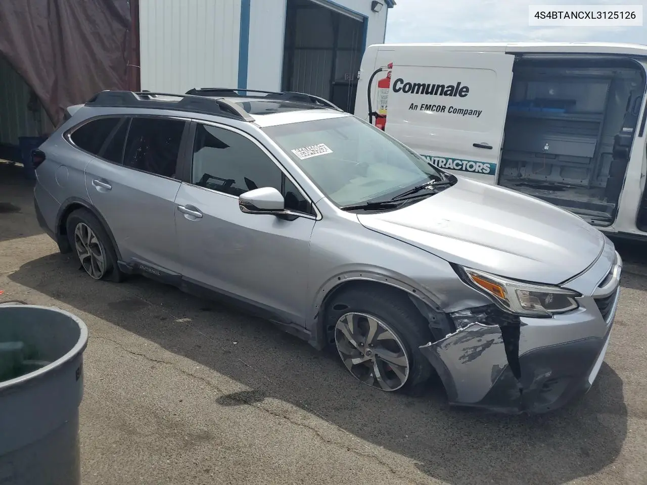 4S4BTANCXL3125126 2020 Subaru Outback Limited