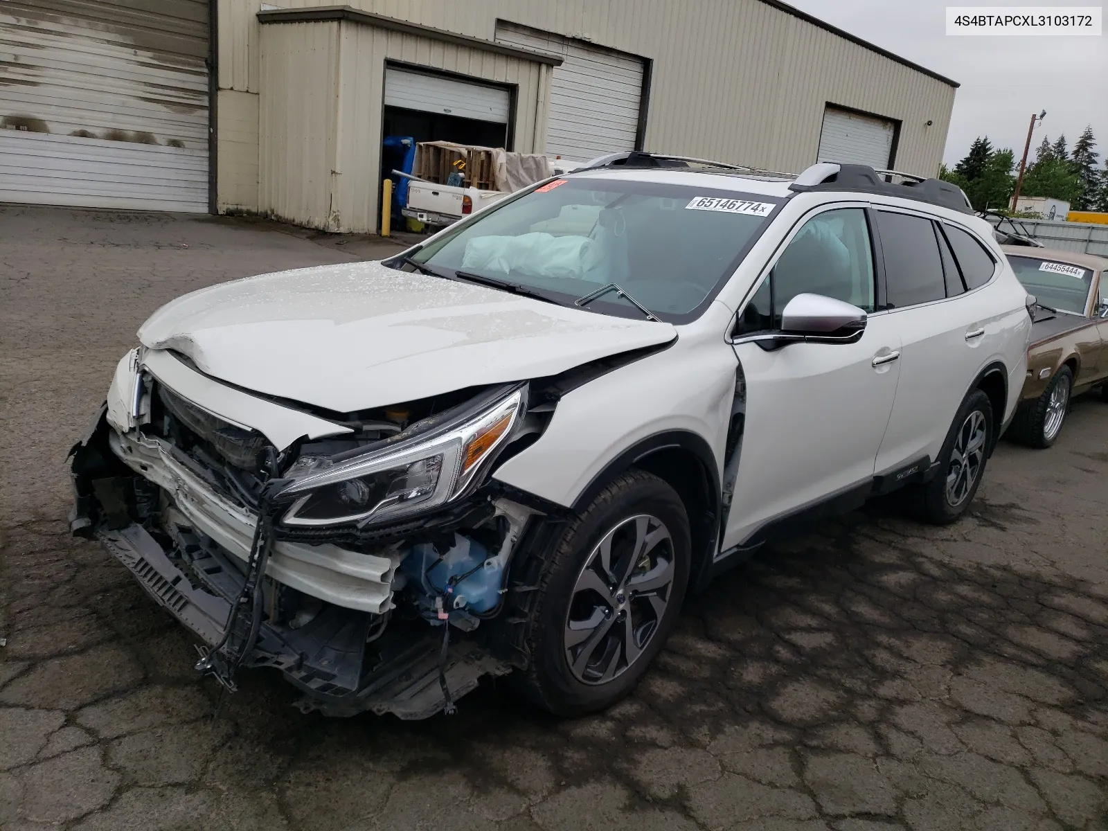 4S4BTAPCXL3103172 2020 Subaru Outback Touring