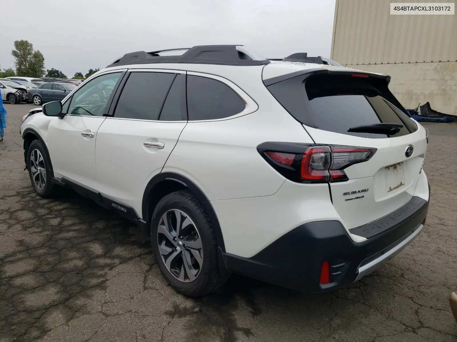 2020 Subaru Outback Touring VIN: 4S4BTAPCXL3103172 Lot: 65146774