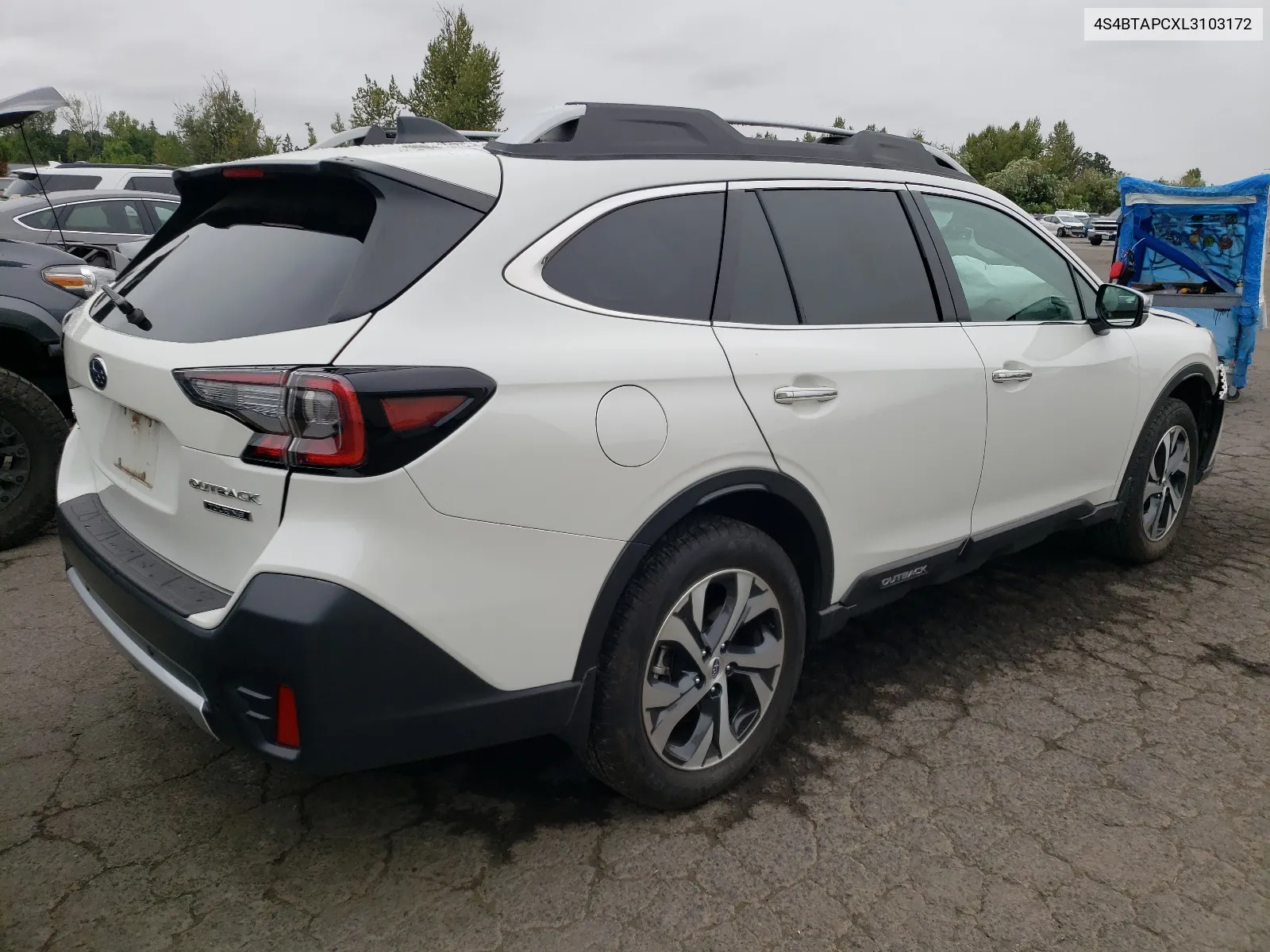 2020 Subaru Outback Touring VIN: 4S4BTAPCXL3103172 Lot: 65146774