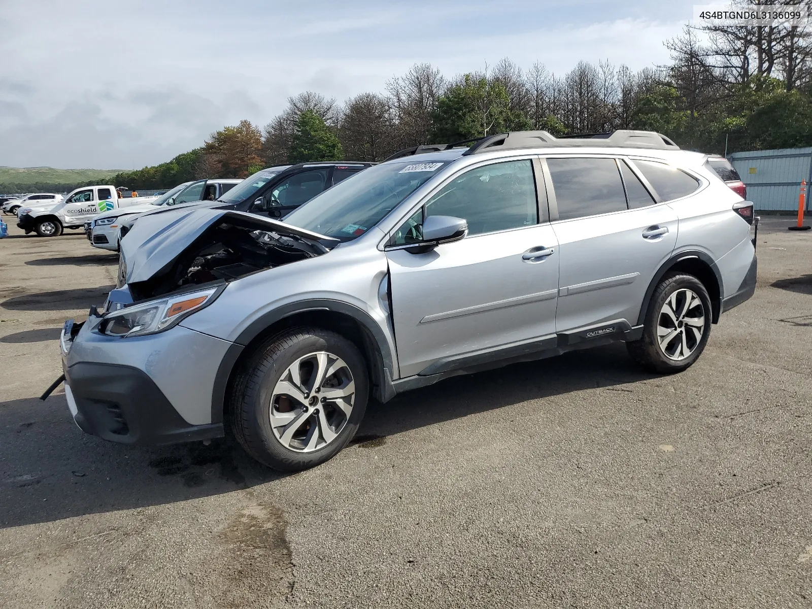 2020 Subaru Outback Limited Xt VIN: 4S4BTGND6L3136099 Lot: 65807934