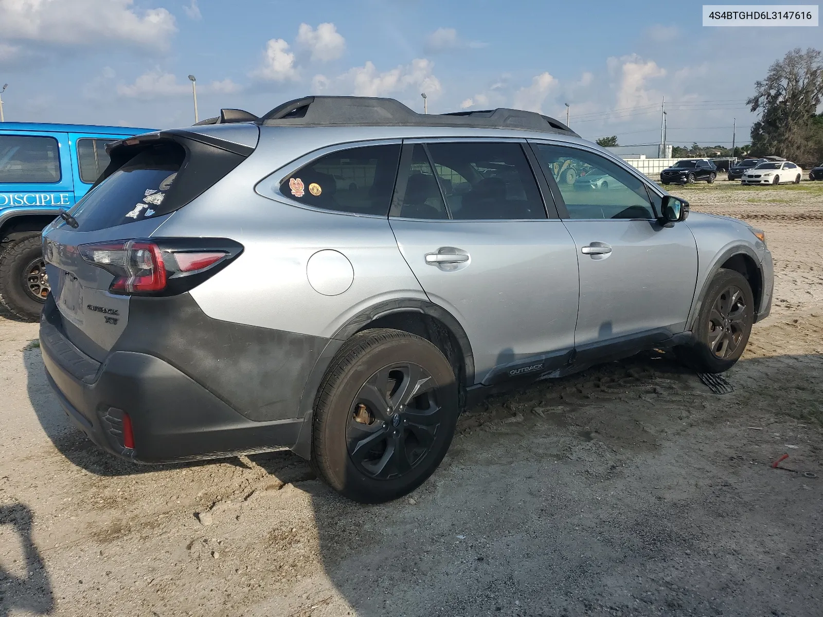 2020 Subaru Outback Onyx Edition Xt VIN: 4S4BTGHD6L3147616 Lot: 66745174