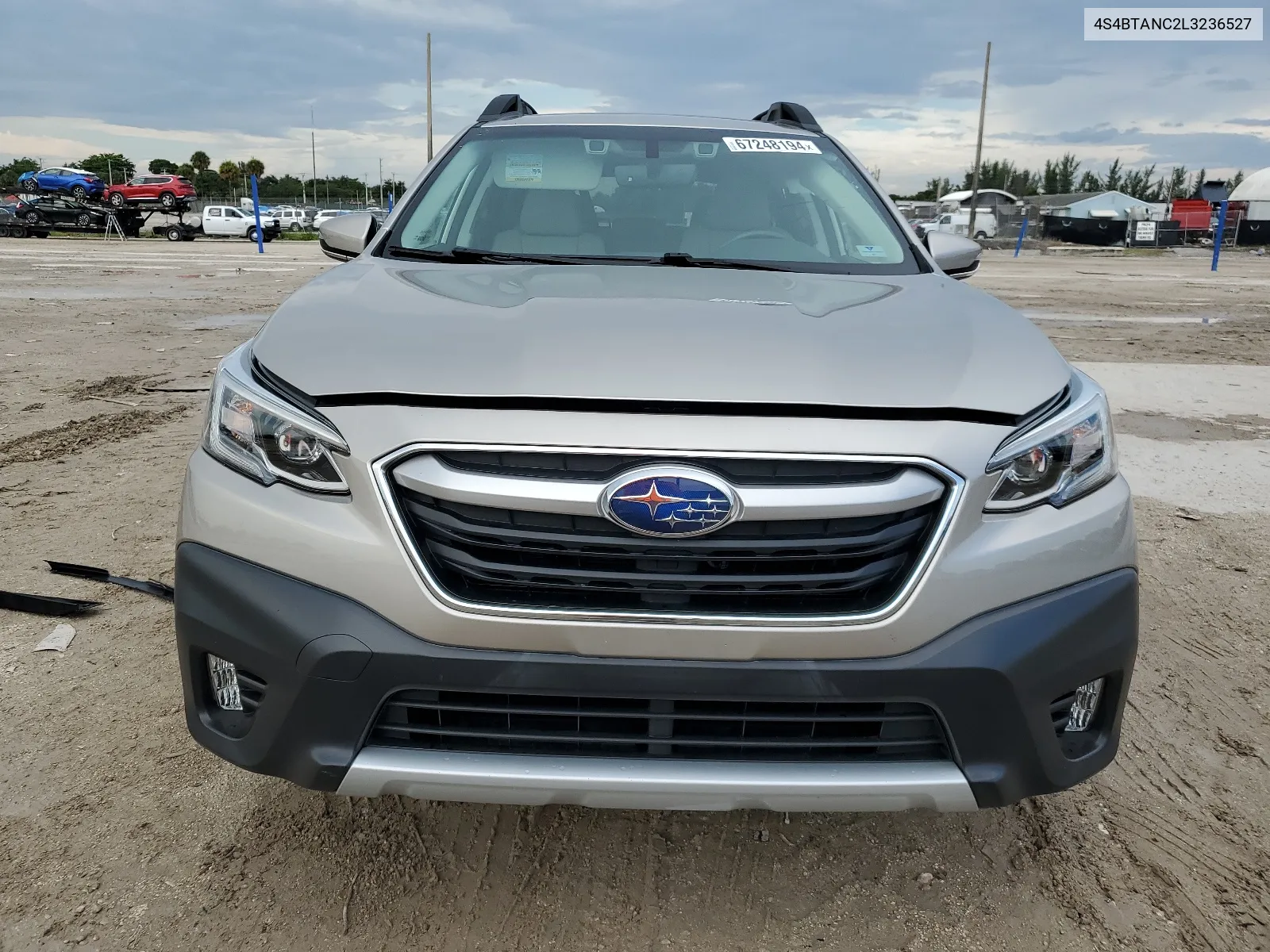 2020 Subaru Outback Limited VIN: 4S4BTANC2L3236527 Lot: 67248194