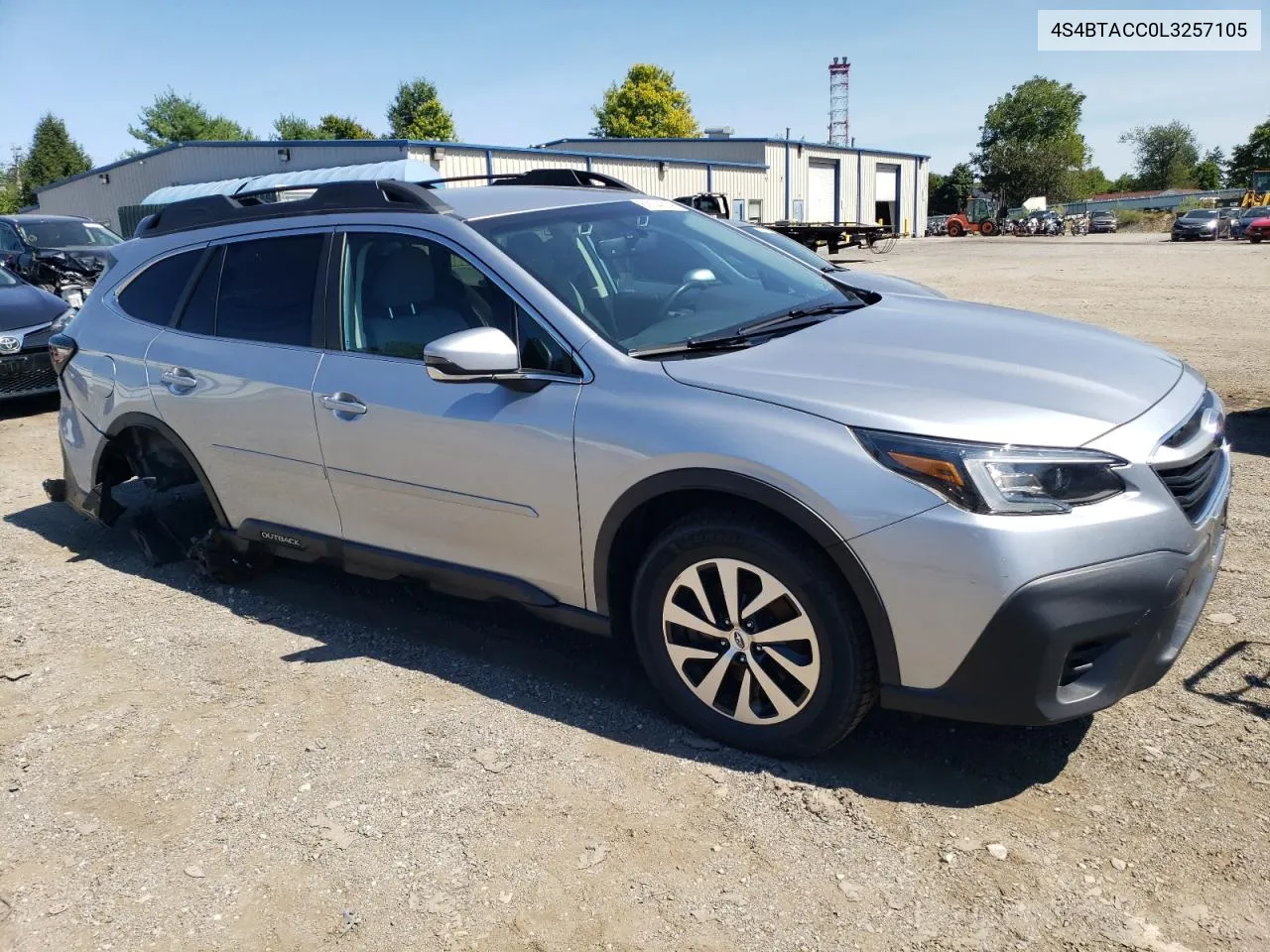 2020 Subaru Outback Premium VIN: 4S4BTACC0L3257105 Lot: 69144214