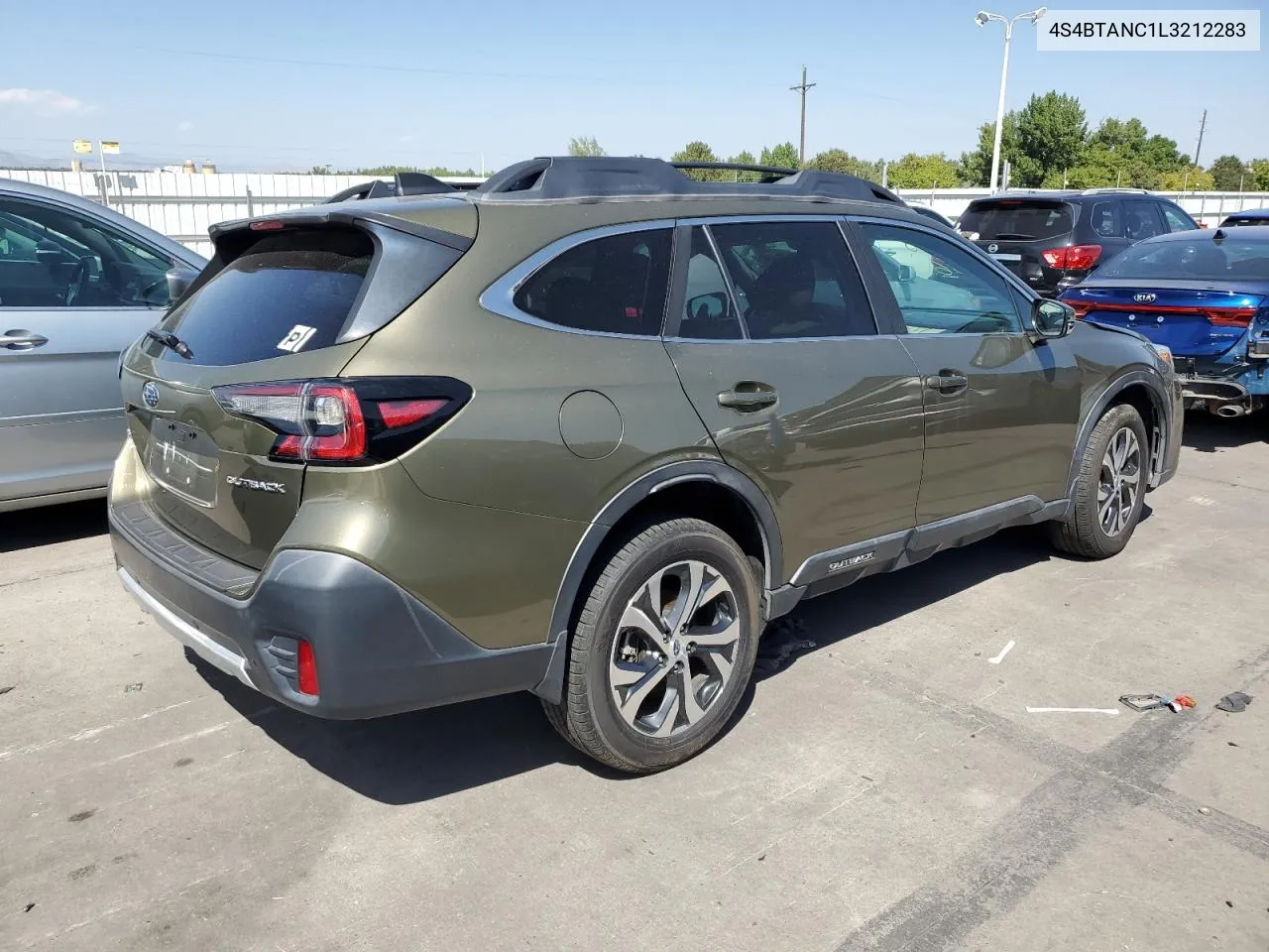 2020 Subaru Outback Limited VIN: 4S4BTANC1L3212283 Lot: 69342494