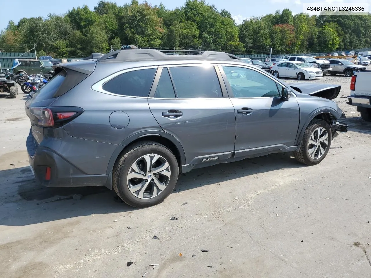 2020 Subaru Outback Limited VIN: 4S4BTANC1L3246336 Lot: 71013804