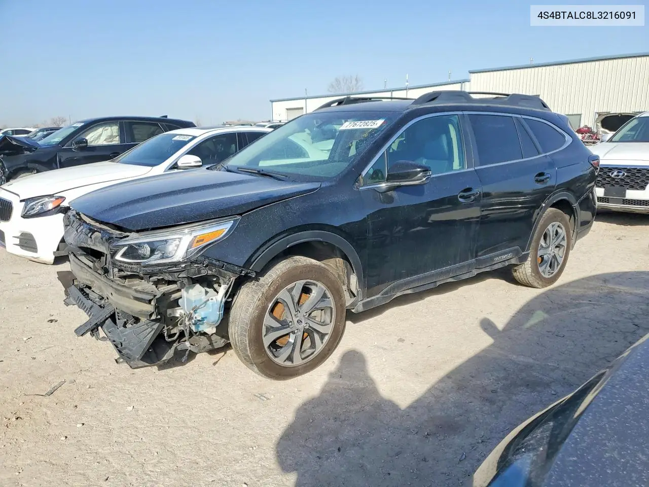 4S4BTALC8L3216091 2020 Subaru Outback Limited