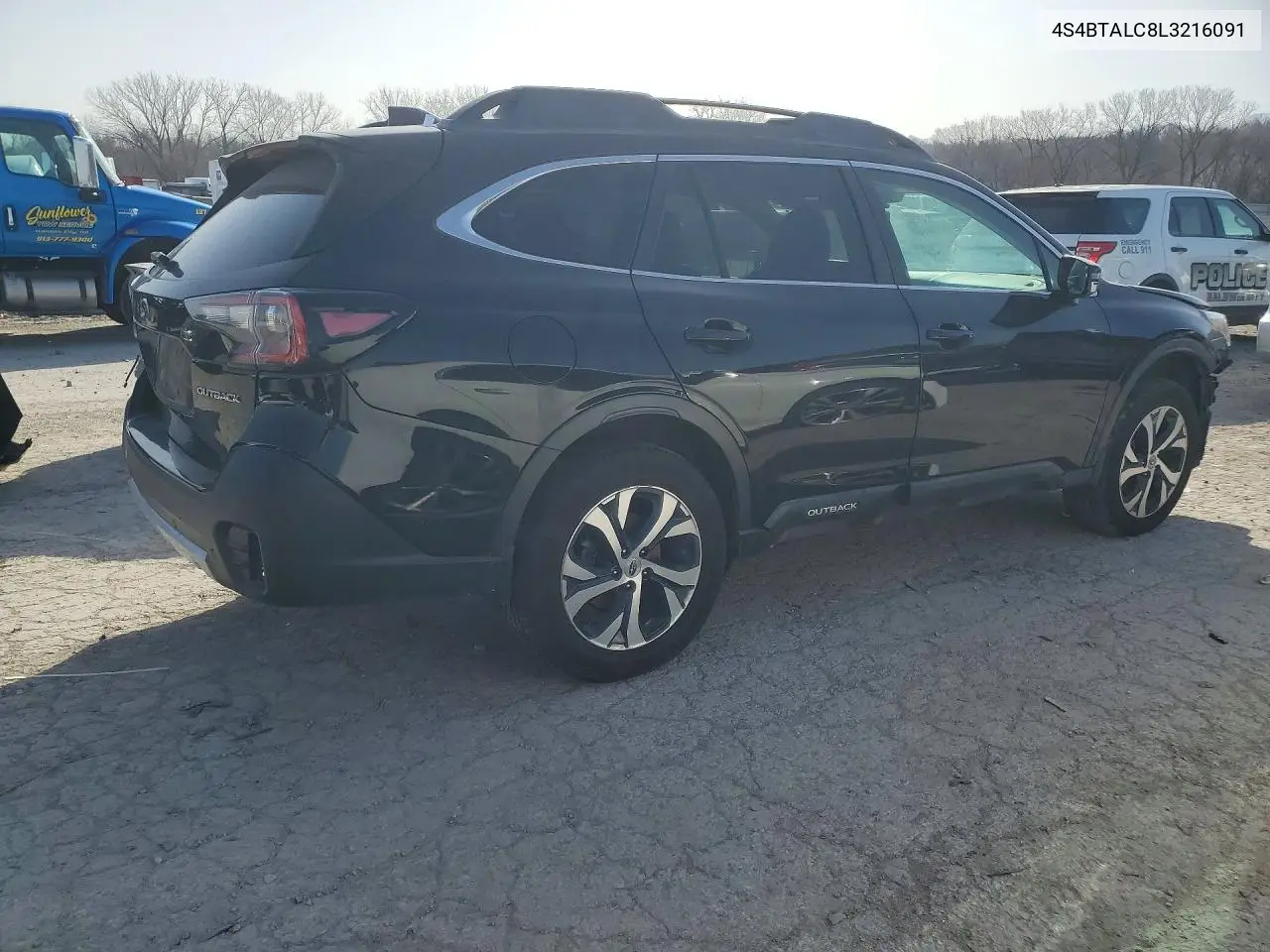 4S4BTALC8L3216091 2020 Subaru Outback Limited