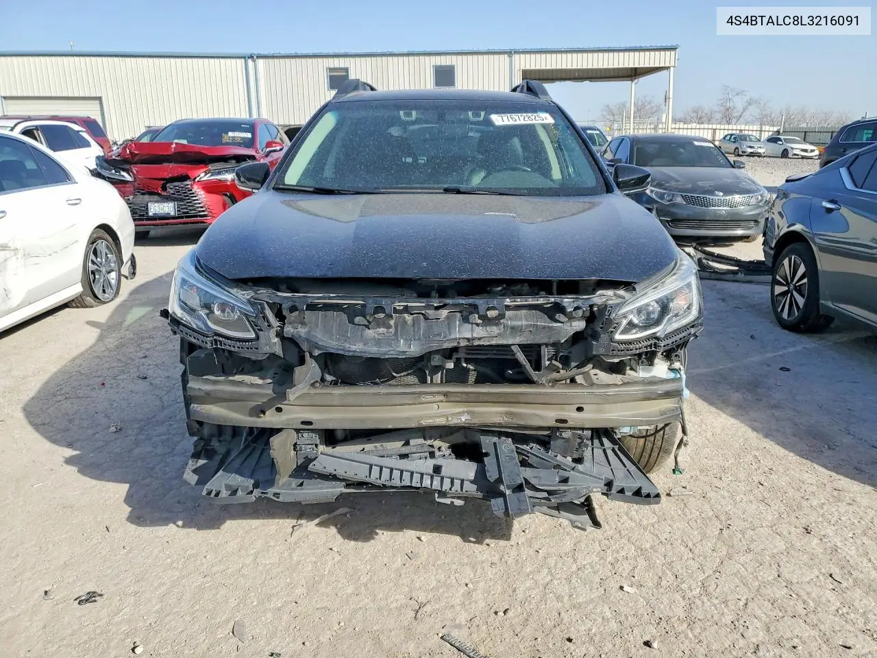 4S4BTALC8L3216091 2020 Subaru Outback Limited