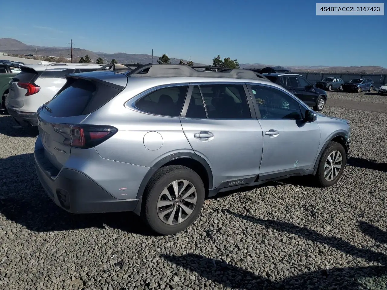 4S4BTACC2L3167423 2020 Subaru Outback Premium