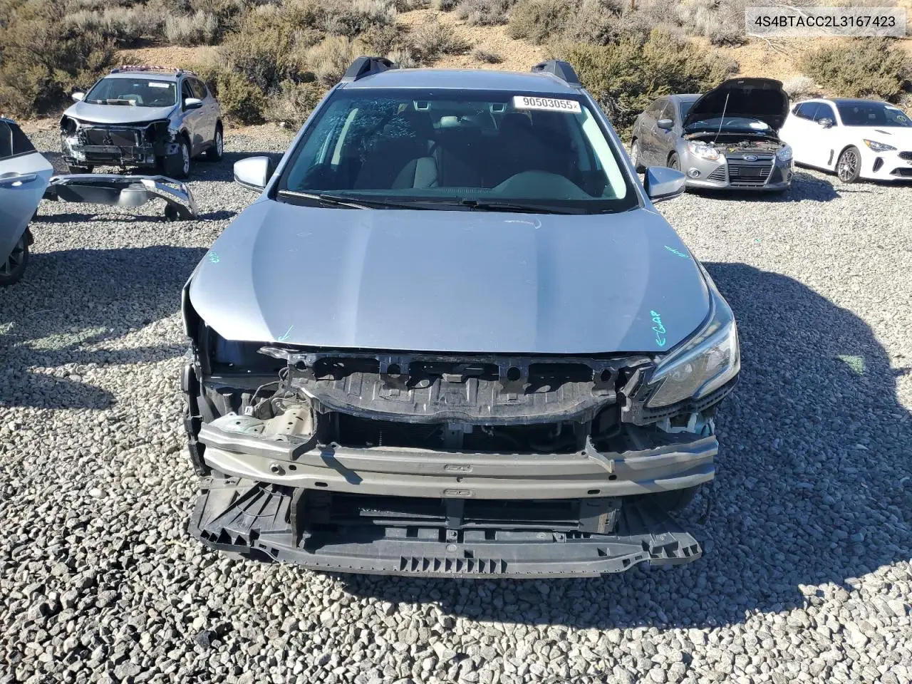 4S4BTACC2L3167423 2020 Subaru Outback Premium