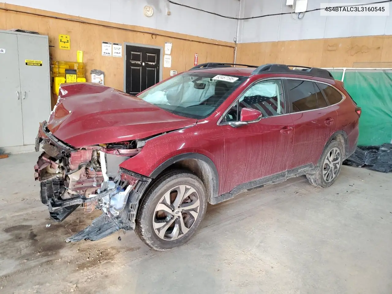 4S4BTALC3L3160545 2020 Subaru Outback Limited