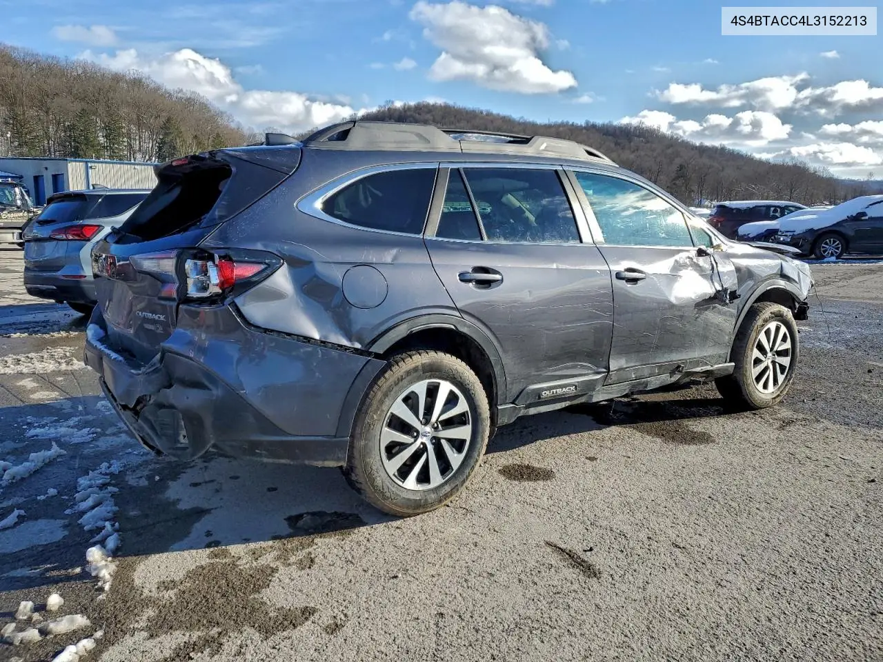 4S4BTACC4L3152213 2020 Subaru Outback Premium