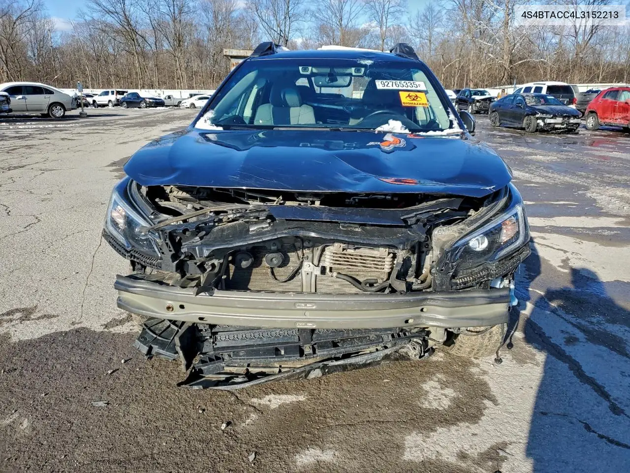 4S4BTACC4L3152213 2020 Subaru Outback Premium