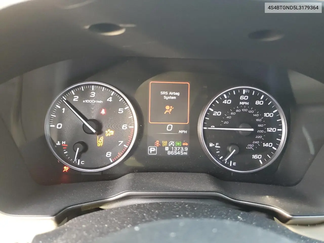 4S4BTGND5L3179364 2020 Subaru Outback Limited Xt