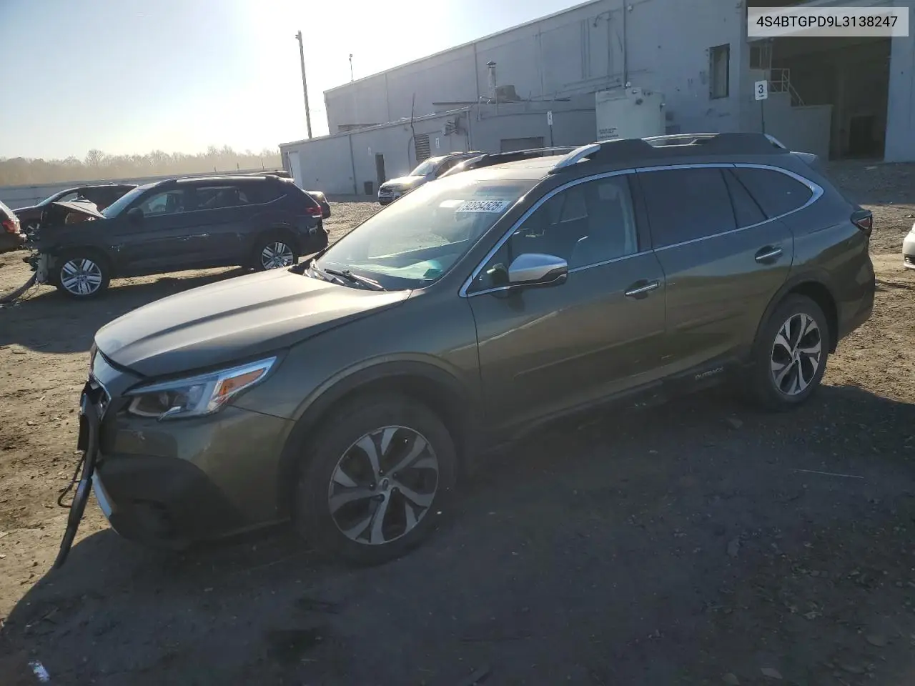 4S4BTGPD9L3138247 2020 Subaru Outback Touring Ldl