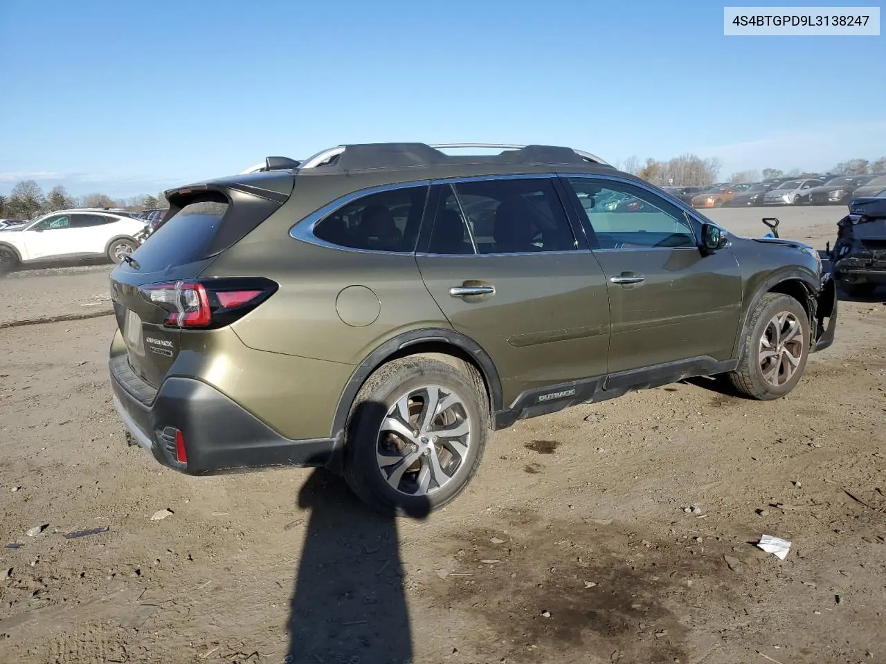 4S4BTGPD9L3138247 2020 Subaru Outback Touring Ldl