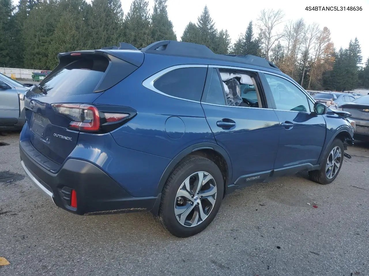 4S4BTANC5L3148636 2020 Subaru Outback Limited