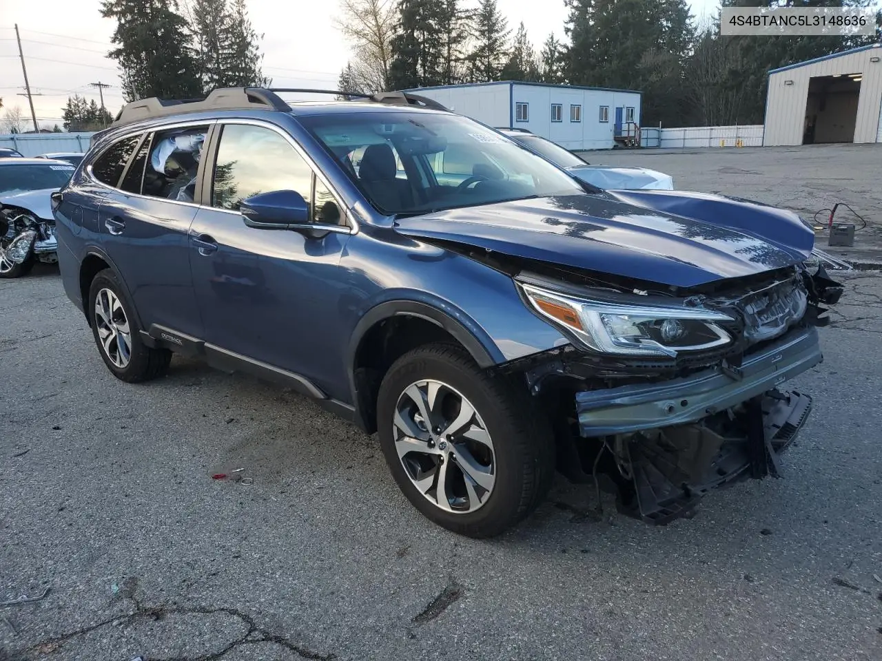 4S4BTANC5L3148636 2020 Subaru Outback Limited